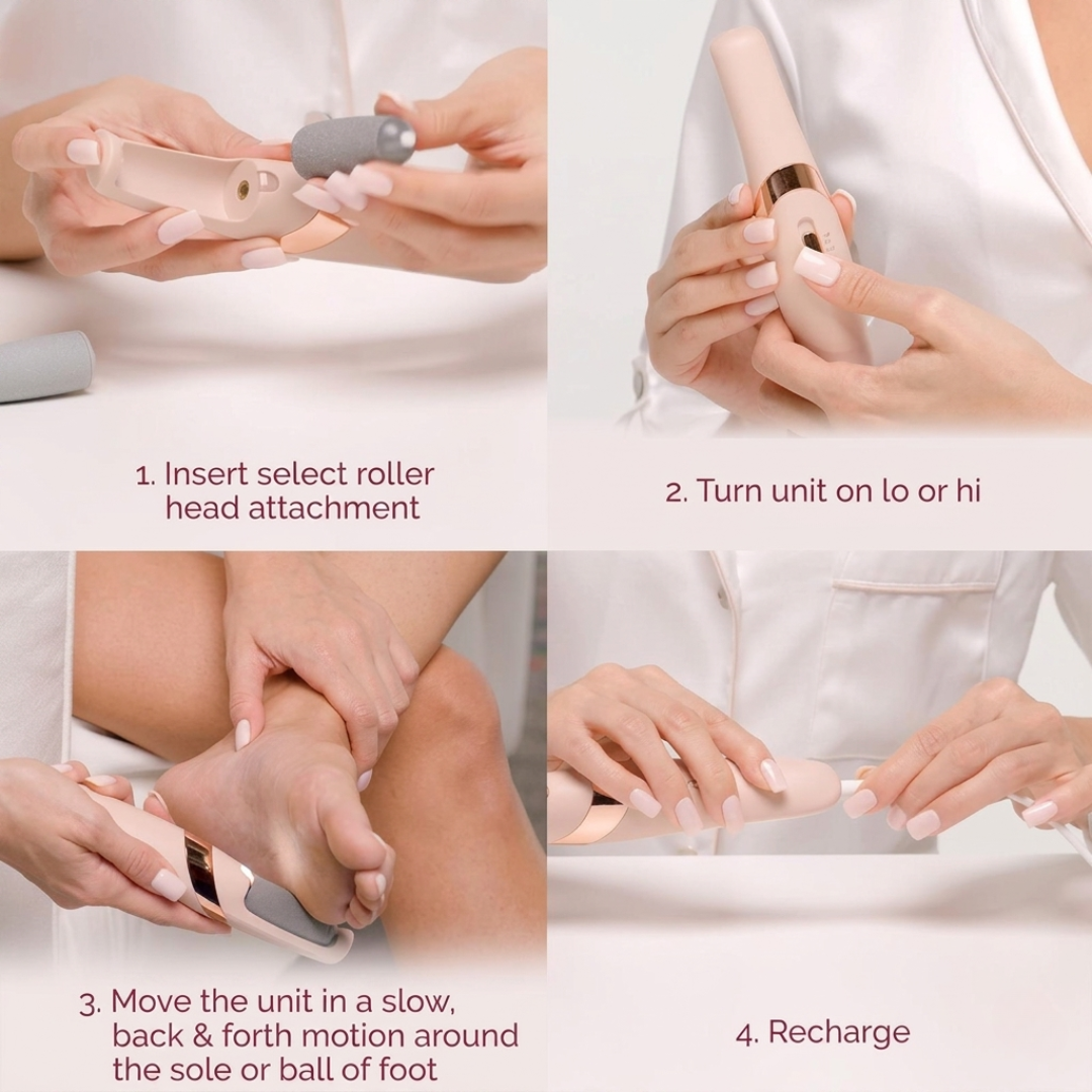 Portable Pro Electric Pedicure & Callus Remover