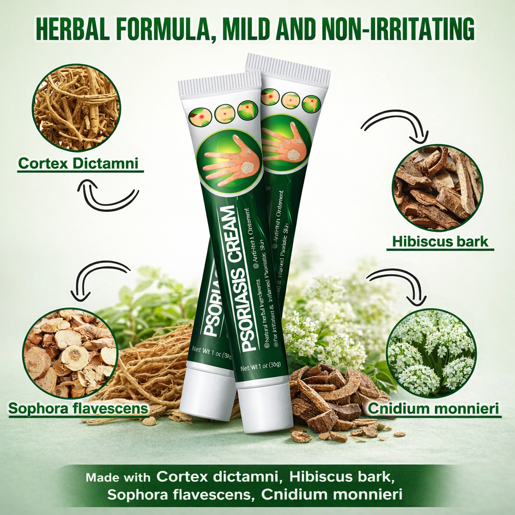 Psoriasis Cream (Original) – 20g Each (Pack of 2)